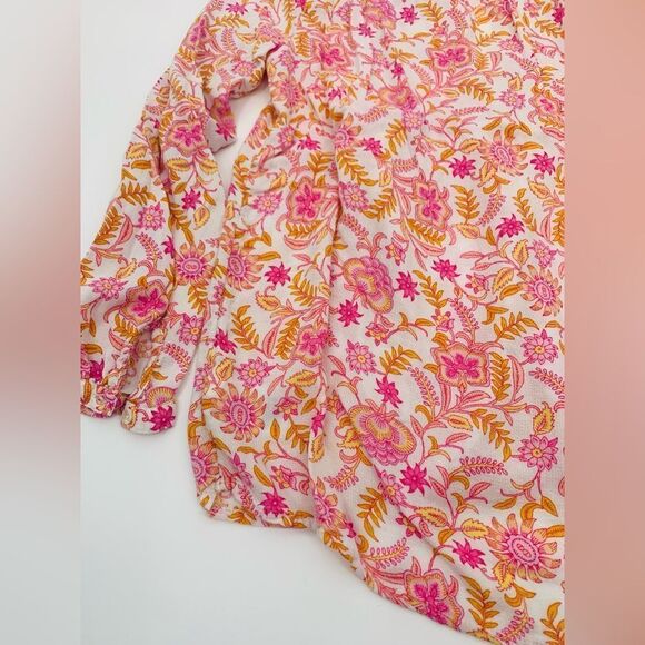 Lucky brand | Floral Pink Women's Top | medium - Picture 7 of 7